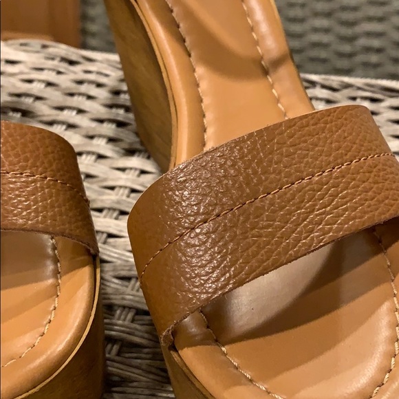 Steve Madden Brown Wedge Sandal | Sz 10 NWOT - Picture 5 of 6